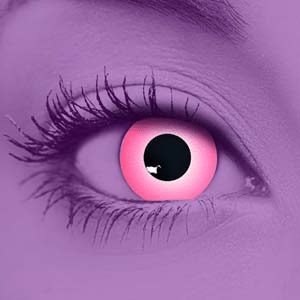 Pink Rave UV Contact Glow Lenses