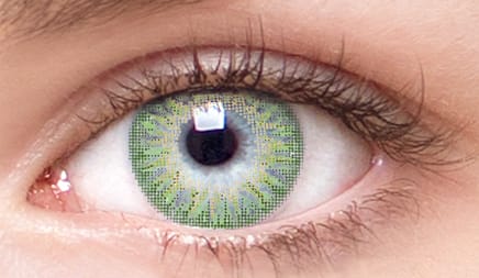 Chic Green Contacts